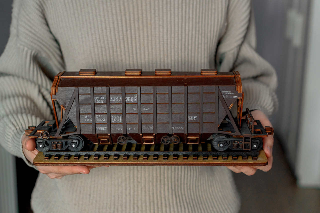 Хоппер-зерновоз серии 11-739