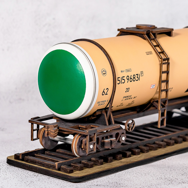 Цистерна под бензин (бежевая)